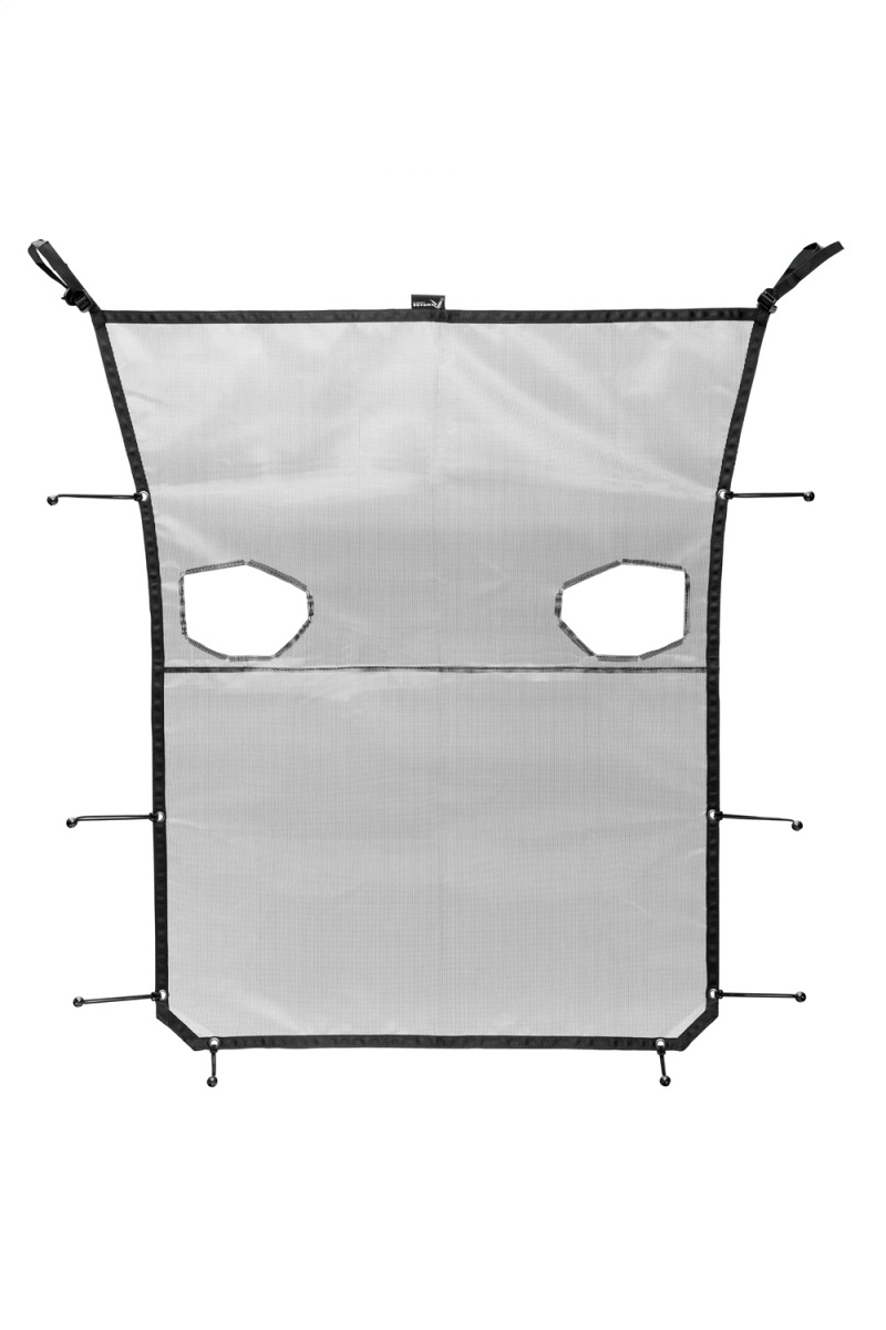 Jeep Gladiator Eclipse Sun Shade - Full - Rugged Ridge - Black - `20-`22